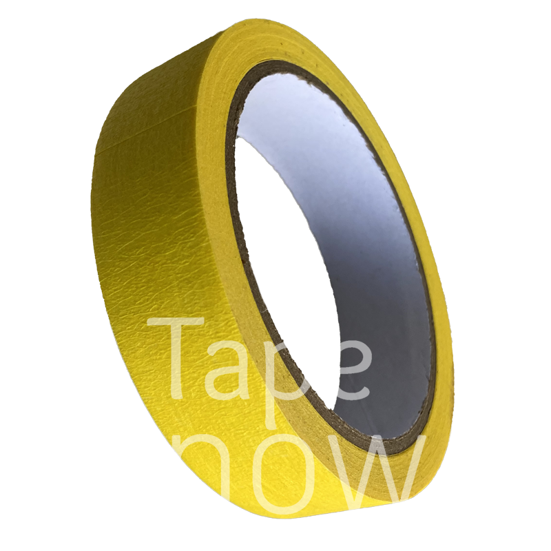 2 Rollos Masking tape amarillo image 0