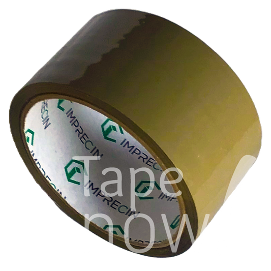 3 Rollos Cinta adhesiva café adhesivo Hotmelt image 0