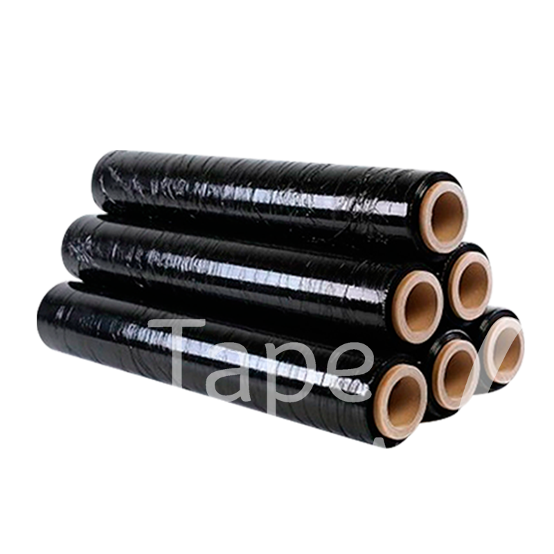 2 Rollos Film Stretch Manual Negro de 500mm image 0