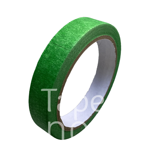 12 Rollos Masking Tape Verde - 18mm x 20mt image 0