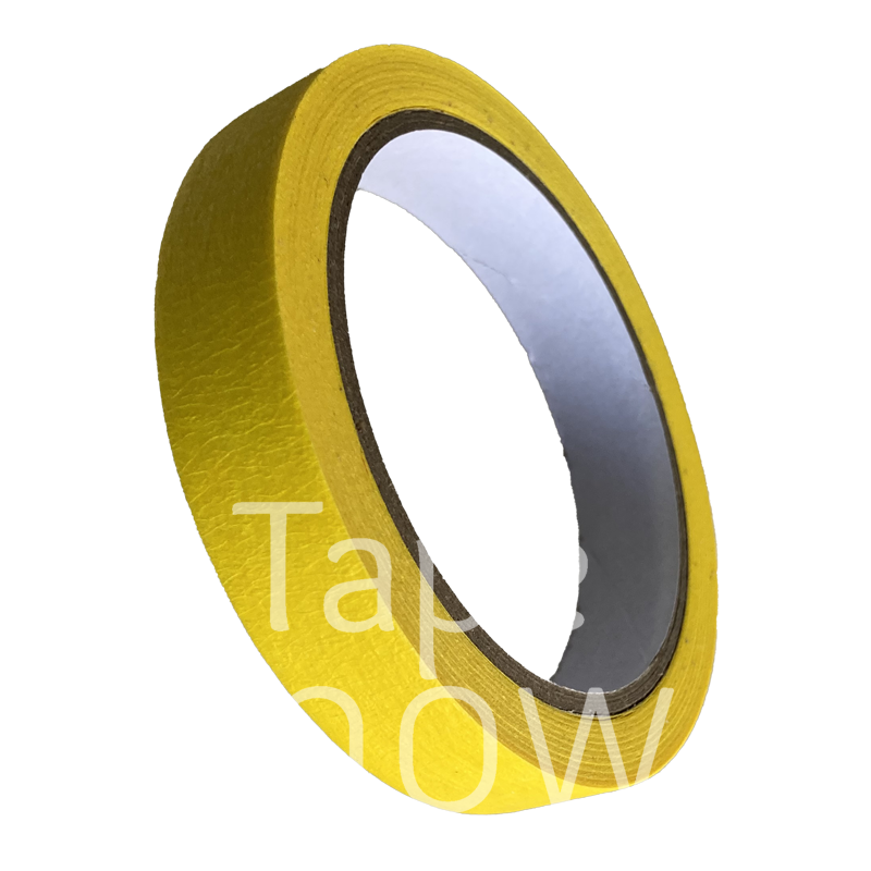 2 Rollos Masking tape amarillo image 0