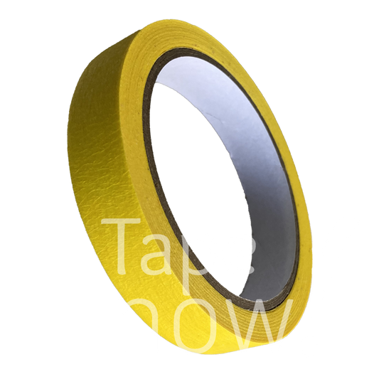 2 Rollos Masking tape amarillo image 0
